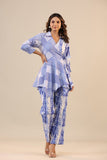 Kaira Blue Jaipur Printed Co-Ord Set